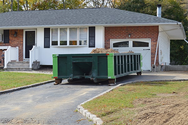we offer residential dumpsters in various sizes to accommodate different amounts of waste